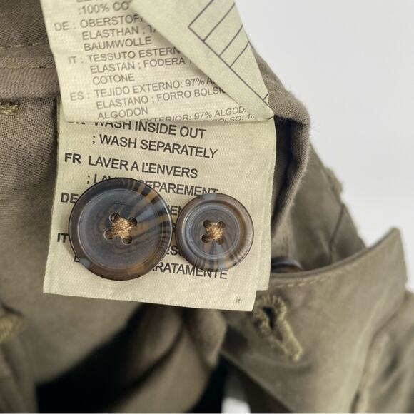 Edwin Shorts Men’s 30 Rails Casual Preppy Khaki Green Vacation Summer - Picture 13 of 14